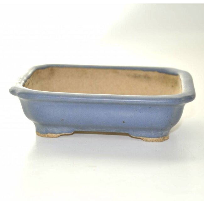 Rectangular blue 13,5 cm, Hattory Tokoname