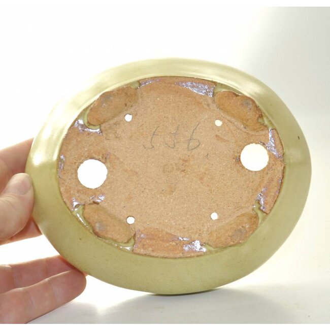 Oval, 6 cm x 16 cm x 13,5 cm, Hattory Tokoname