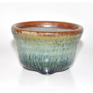 Satomi Mazan, Mazan Terahata Round pot 9,6 cm, Terahata Satomi,