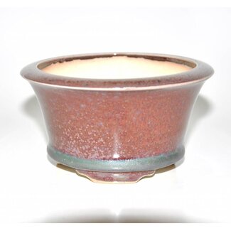  Eimei ( Yozan kiln) Round pot 11,2 cm, Youzan, Emei Japon