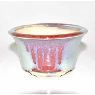  Eimei ( Yozan kiln) Round 11cm pot, Youzan, Emei Japon