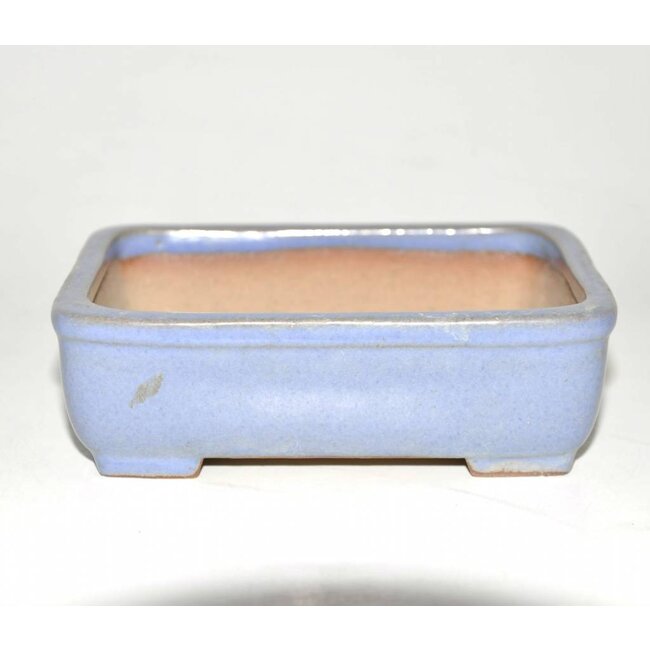 Bonsai pot light blue 13,5 cm