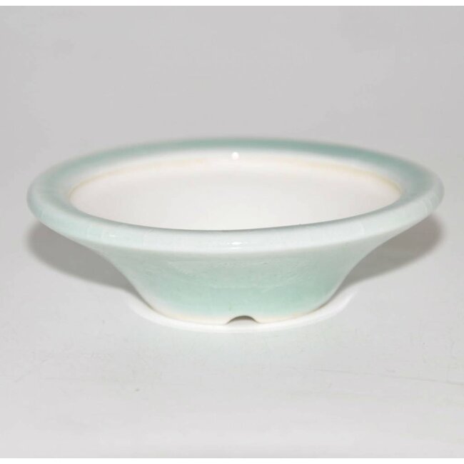 Bonsai pot light blue 7 cm