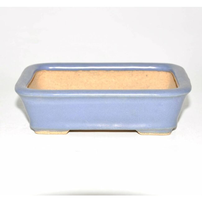 Bonsai pot light blue 13,5 cm