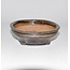 Ovaal bruin bonsai pot 14,7 cm