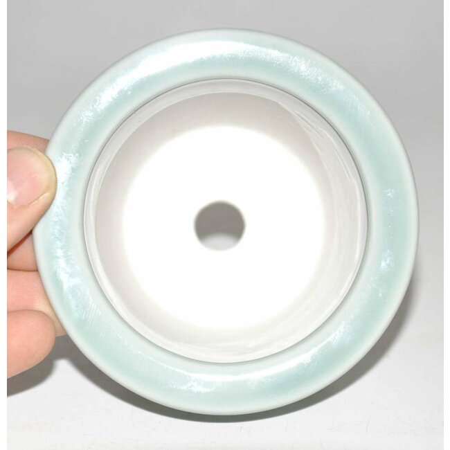 céladon Round bonsaï pot