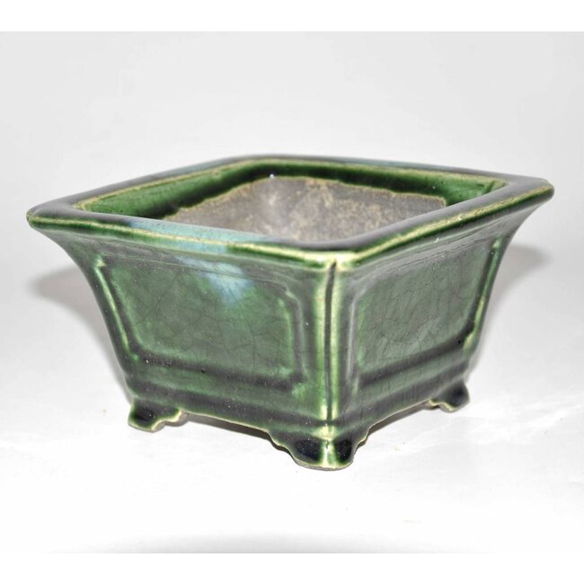 Rectangular crisol verde