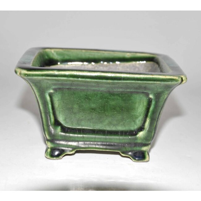 pot vert rectangulaire