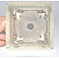 Rectangular white pot