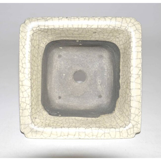 Rectangular white pot