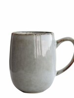 Vaso Da Fiori Vetro Argento 40 Cm KACHORI