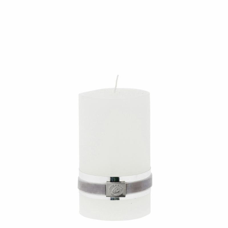 Lene Bjerre Single LED SIlver Candle 