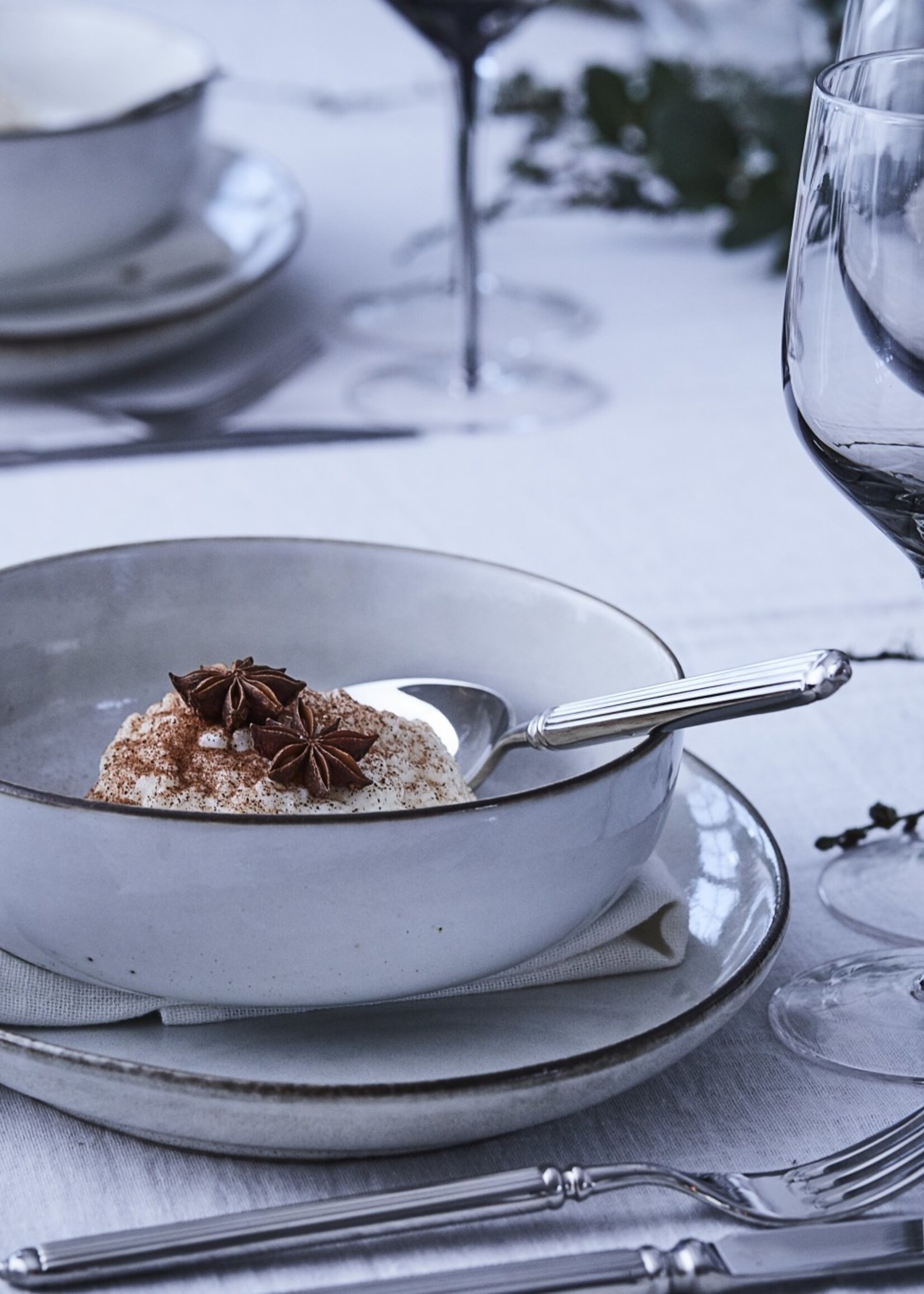 Lene Bjerre Amera Dinner Plate White Sands
