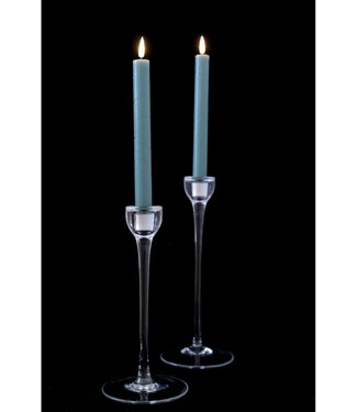 Lightstyle London Set of two Blue LED Dinner Candles