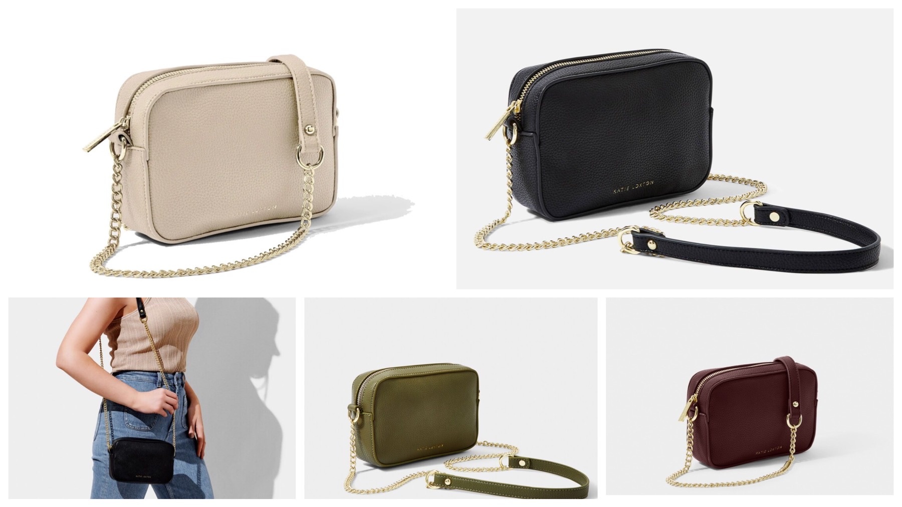 Millie leather crossbody bag