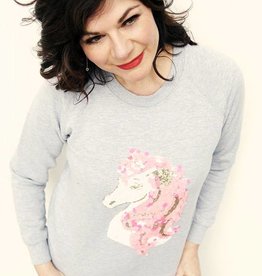 SWEATER Unicorn Grey