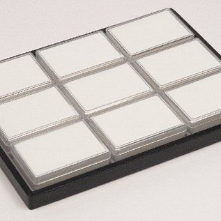 sliding tray content 9 plastic boxes for gemstones