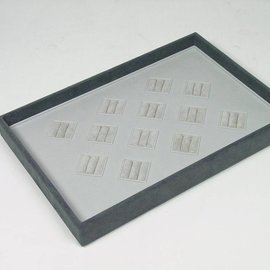 Stacking tray for 12 pairs of wedding rings