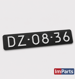 Imparts BV Plaques d'immatriculation classiques