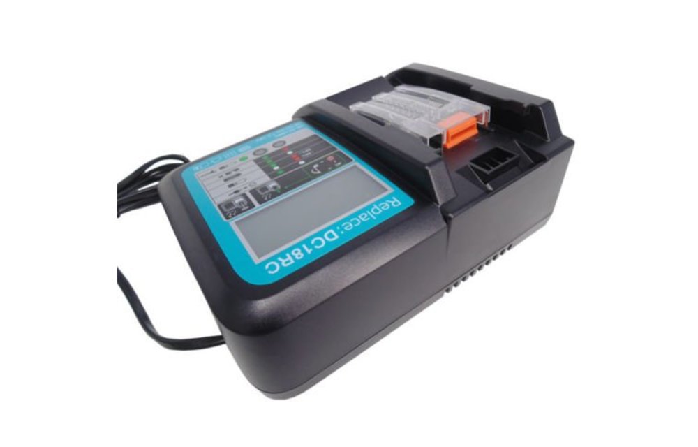 Vervangende lader voor Makita DC18RC DC18RA lader met indicatorscherm Replacement