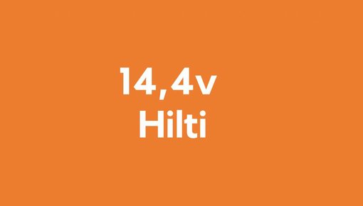 14,4v accu voor Hilti gereedschap