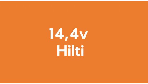 14,4v accu voor Hilti gereedschap