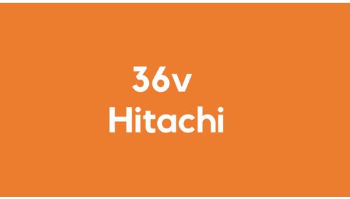 36v accu voor Hitachi gereedschap