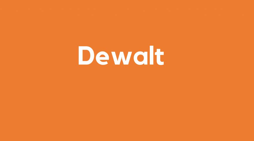 Accu voor Dewalt Gereedschap