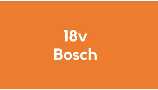 18v accu voor Bosch gereedschap