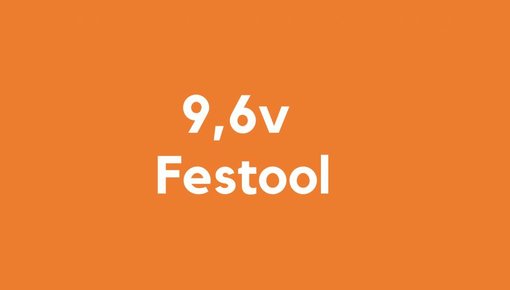 9,6v accu voor Festool gereedschap