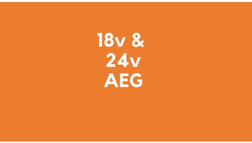 18v & 24v accu's voor AEG