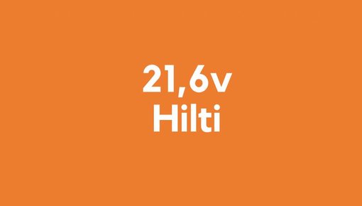 21,6v accu voor Hilti gereedschap
