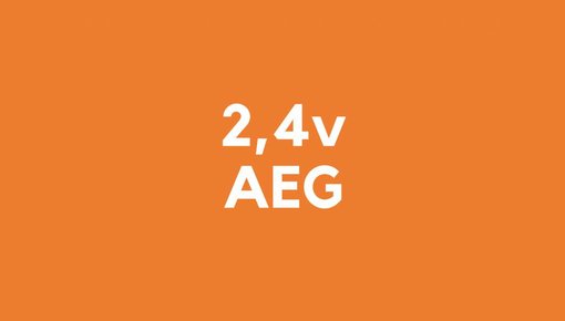 2,4 accu voor AEG gereedschap