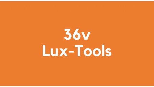 36v accu voor Lux-Tools gereedschap