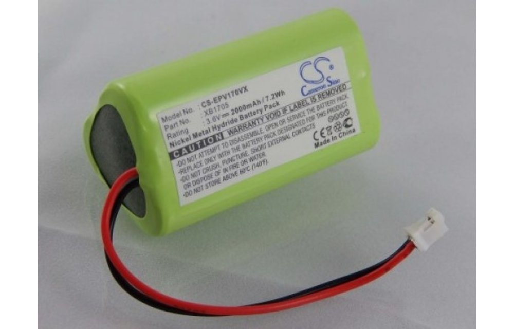 Stofzuigeraccu Pro Shark 3.6V 2000mAh 2,0Ah NI-MH Replacement V1705 V1705i