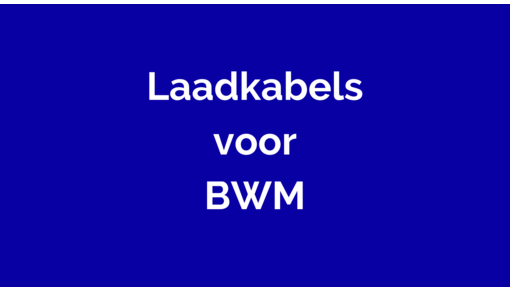 Laadkabel voor BWM