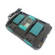 Makita Vervangende lader voor Makita DC18RD 7.2v - 18v dubbele lader 196933-6 Makita Vervangende lader voor Makita DC18RD 7.2v - 18v dubbele lader 196933-6