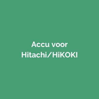 Accu voor Hitachi gereedschap