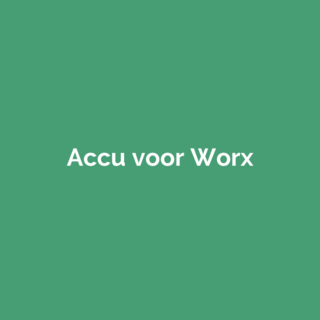 Accu voor Wörx grasmaaier