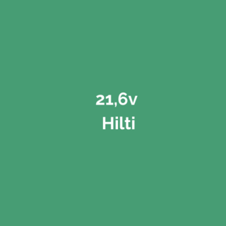 21,6v accu voor Hilti gereedschap