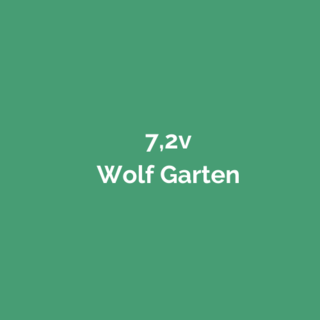 7,2v accu voor Wolf Garten gereedschap