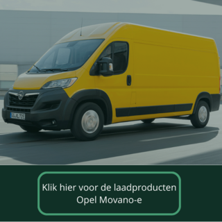 Mobiele thuislader voor Opel Movano-e