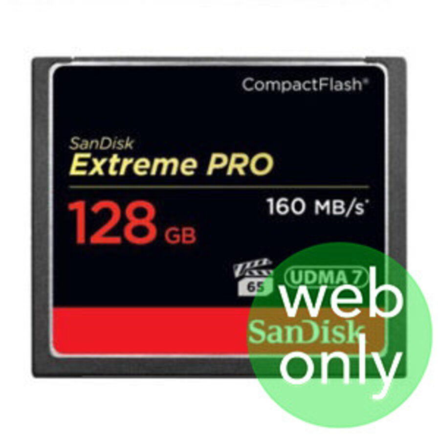 Sandisk 128GB Extreme Pro 160mb/s Compact Flash-1