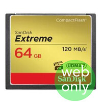 Sandisk 64GB Extreme 120mb/s Compact Flash