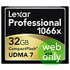 Overige Lexar 32GB 1066x Compact Flash