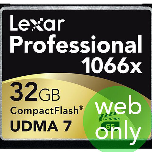 Lexar 32GB 1066x Compact Flash 