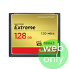 Overige Sandisk 128GB Extreme 120mb/s Compact Flash