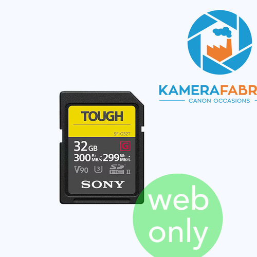 Sony SDHC Pro Tough 32GB 300MB/s UHS-II 