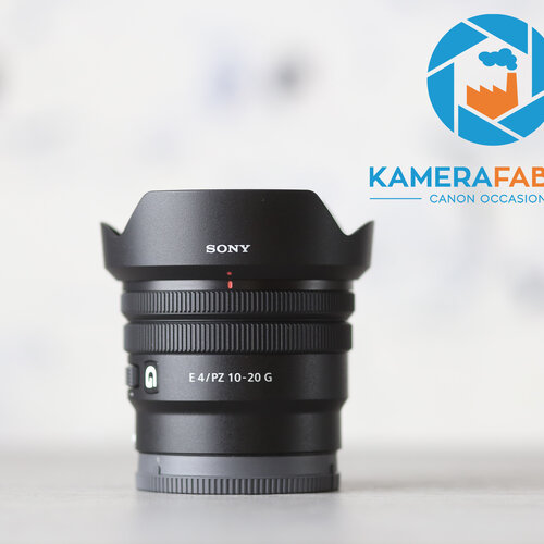 Sony E 10-20mm f/4.0 G PZ 