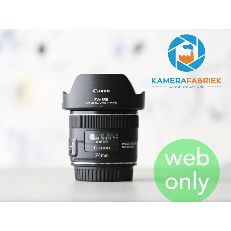Canon EF 24mm f/2.8 IS USM + Canon EW-65B-1